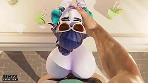 'Widowmaker enjoys french vacations in france,' she said.