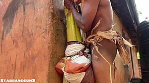 village warrior does something stronger