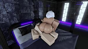 Submissive Slut Gets Fucked By Me In My Personal Roblox Condo