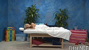 Massage Therapist Delivers Intense Sex To Client