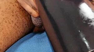 my new sex toy feels so big and hard in my mouth