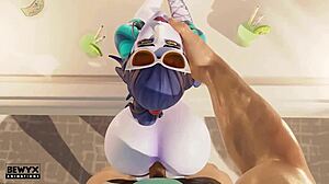 'Widowmaker enjoys french vacations in france,' she said.