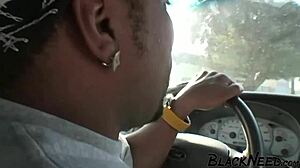 she says, that blonde amateur is getting a facial from my big black cock