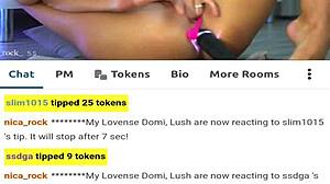 Nica rocks her solo orgasm masturbation