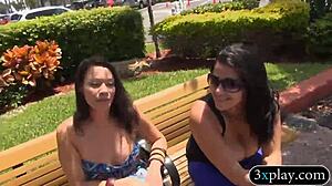 sexy women flash big boobies emotionally for money