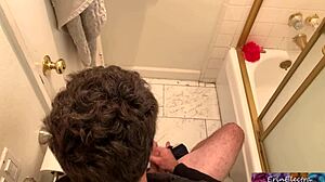 Does the stepmom help her stepson cum? Erin Electra shows how