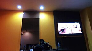 Look at the store lady bent over getting fucked hard!