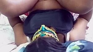 preta safada do rabo gostoso gets anal and blowjob!!