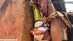 village warrior does something stronger