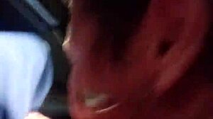 brazilian shemale performs rapid oral quickie in car 🚗💦