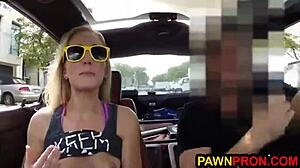 Bimbo Pawns Her Ugly Car And Her Pussy