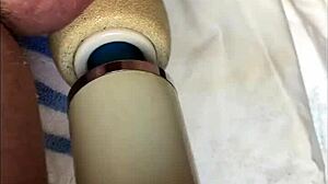 i cum after vibrator on soft cock