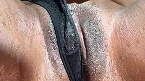 Horny Black Student After University Class