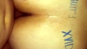 Pawg big ass oiled for riding