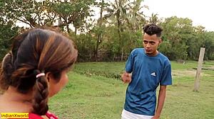 beautiful village girl enjoys hardcore sex with clear audio