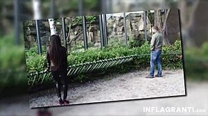 Slutty Latina Cutie Gets Rammed Outdoors In Public Park