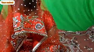 Indian Couple Enjoys Their Wedding Night Together