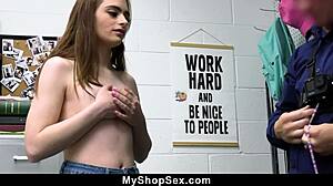 Teen Denies Crimes But The Strip Search Proves Her Guilt!