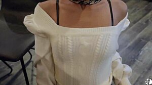 Quick Blowjob And Cum In Mouth Before Mass With Teen Squirting Workout