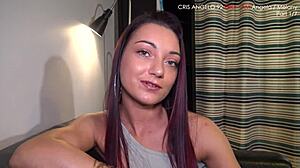 Angela Bella's girlfriend experience in Paris with Cris Angelo – pro am private fuck