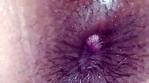 Cumming For Open Ass Of Hot Young Brunette Slut