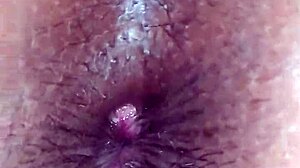 Cumming For Open Ass Of Hot Young Brunette Slut