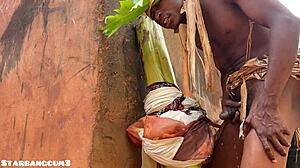 village warrior does something stronger