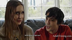 Boyfriend Convinces Girlfriend To Fuck For Perverted Rich Therapist