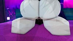 horny slut gets dicked down by big black king roblox