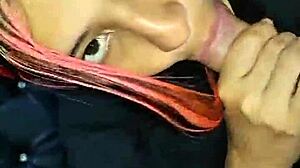 Stepmother Trapped Under Sofa Gets Quick Creampie