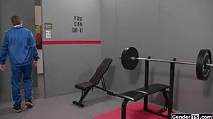 Wow, this babe really wants to suck TGirl cheerleader Jade Venus's cock!