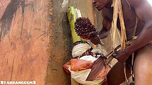 village warrior does something stronger