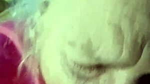 Hot milf just sucking some monster cock