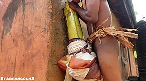 village warrior does something stronger