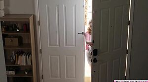 Babe Facesits Busty Sales Agent in Lesbian Action