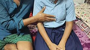 Desi college girl has sex with boyfriend?