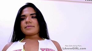 this aspiring latina model gets fucked in her audition 😏