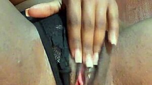 Horny Black Student After University Class