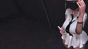 Pov you catch the shy asian office girl with anal vibrator