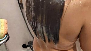 stepsister lets me touch her perfect natural tits and ass