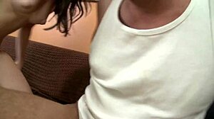 Fresh girl ashlyn rae with brunette hair gets her tight pussy opened up