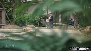 Nicole Doshi Doesn't Hesitate To Ride Her Bf's Brother's Huge Cock Behind His Back - Full Movie On Freetaboo.Net