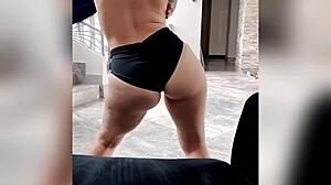 i get a sexy vegas lap dance from a blonde milf with big tits