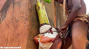 village warrior does something stronger