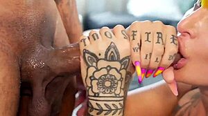 i give british babe alexxa vice a throatpie