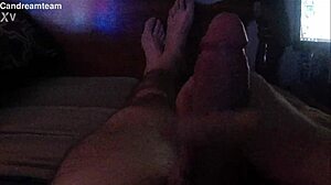 Sister in Law Allows Jerking Off While She Pleasures Herself