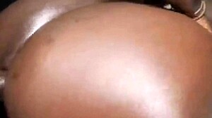 Beautiful Ebony Ass Fucked Hard In Group Threesome With Squirting Orgasm