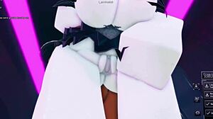 horny slut gets dicked down by big black king roblox