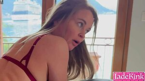 look at this crying dirty talking beauty bending over the table for a rough fuck