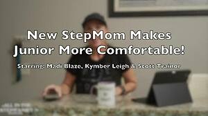 New Step Mom Madi Blaze Comforts Junior with Deepthroat and Monster Cock POV